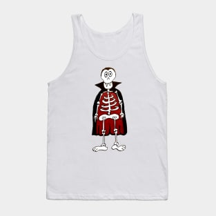 Skeleton Count Dracula - King of the Vampires Tank Top